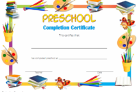 Best Kindergarten Graduation Certificate Printable