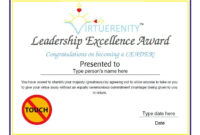 Best Leadership Certificate Template Designs
