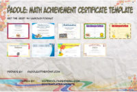 Best Math Achievement Certificate Templates
