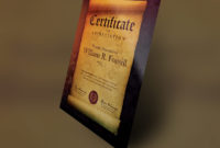 Best Scroll Certificate Templates