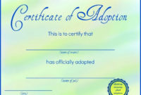 Best Stuffed Animal Birth Certificate Template 7 Ideas