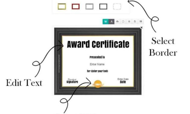 Best Superlative Certificate Template