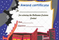 Fantastic Best Dressed Certificate