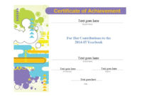 Fantastic Certificate Of Accomplishment Template Free