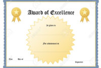 Fantastic Free Printable Blank Award Certificate Templates