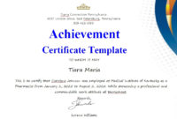 Fantastic Netball Achievement Certificate Template