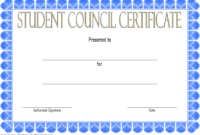 Fantastic Student Leadership Certificate Template
