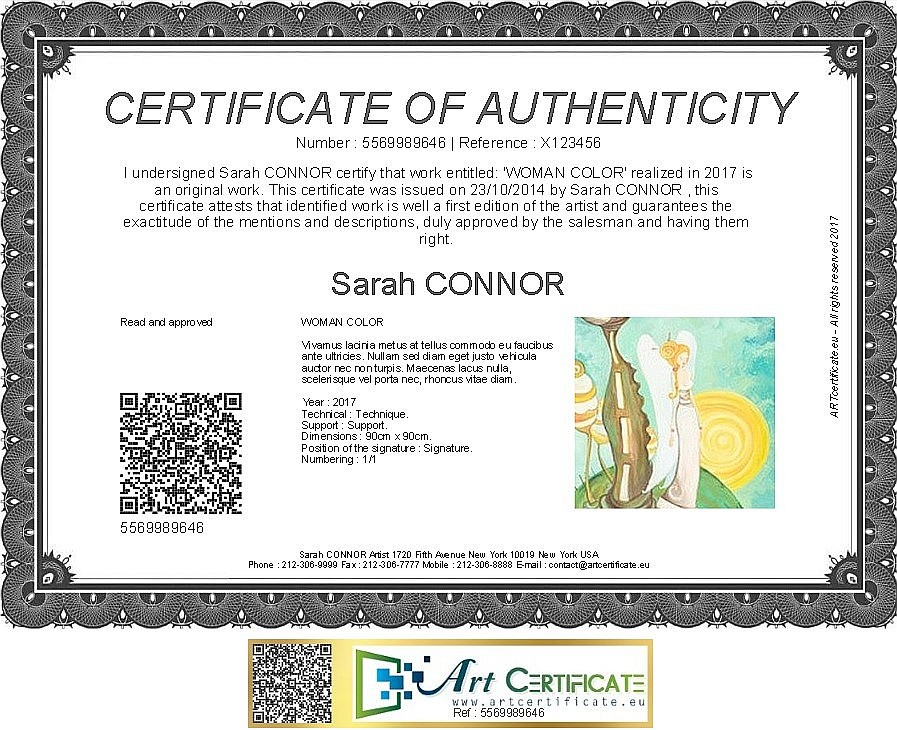 Fascinating Art Certificate Template Free