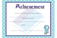 Fascinating Badminton Achievement Certificate Templates