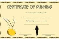 Fascinating Crossing The Line Certificate Template