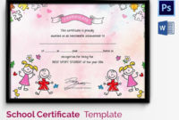 Fascinating Daycare Diploma Template Free