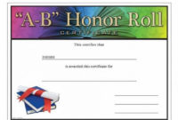 Fascinating Honor Award Certificate Templates