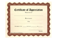Fascinating Recognition Certificate Editable