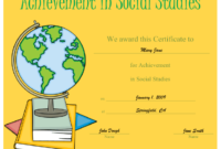 Fascinating Social Studies Certificate