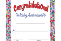 Free Congratulations Certificate Template 7 Awards