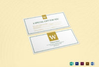 Free Indesign Gift Certificate Template