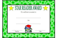 Free Reading Achievement Certificate Templates
