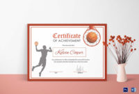 Free Sports Award Certificate Template Word
