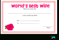 Fresh 9 Worlds Best Mom Certificate Templates Free