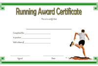 Fresh Athletic Award Certificate Template