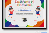 Fresh Children'S Certificate Template
