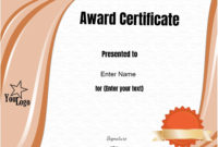 Fresh Editable Swimming Certificate Template Free Ideas