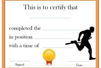 Fresh Finisher Certificate Template 7 Completion Ideas