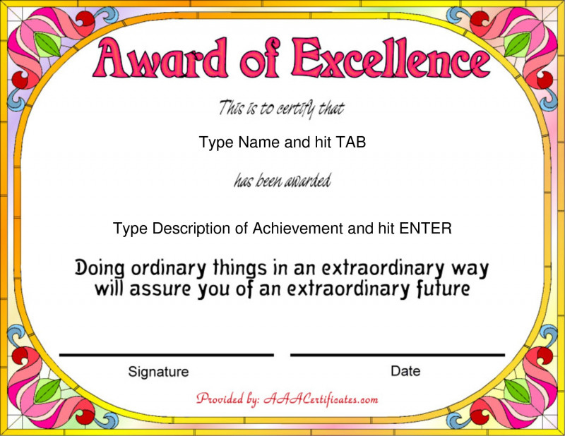 Fresh Free Funny Certificate Templates For Word