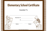 Fresh Free School Certificate Templates