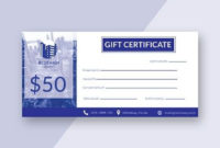 Fresh Indesign Gift Certificate Template