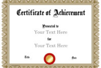 Fresh Netball Achievement Certificate Editable Templates