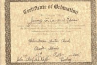 Fresh Ordination Certificate Template
