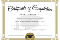 New Anger Management Certificate Template Free
