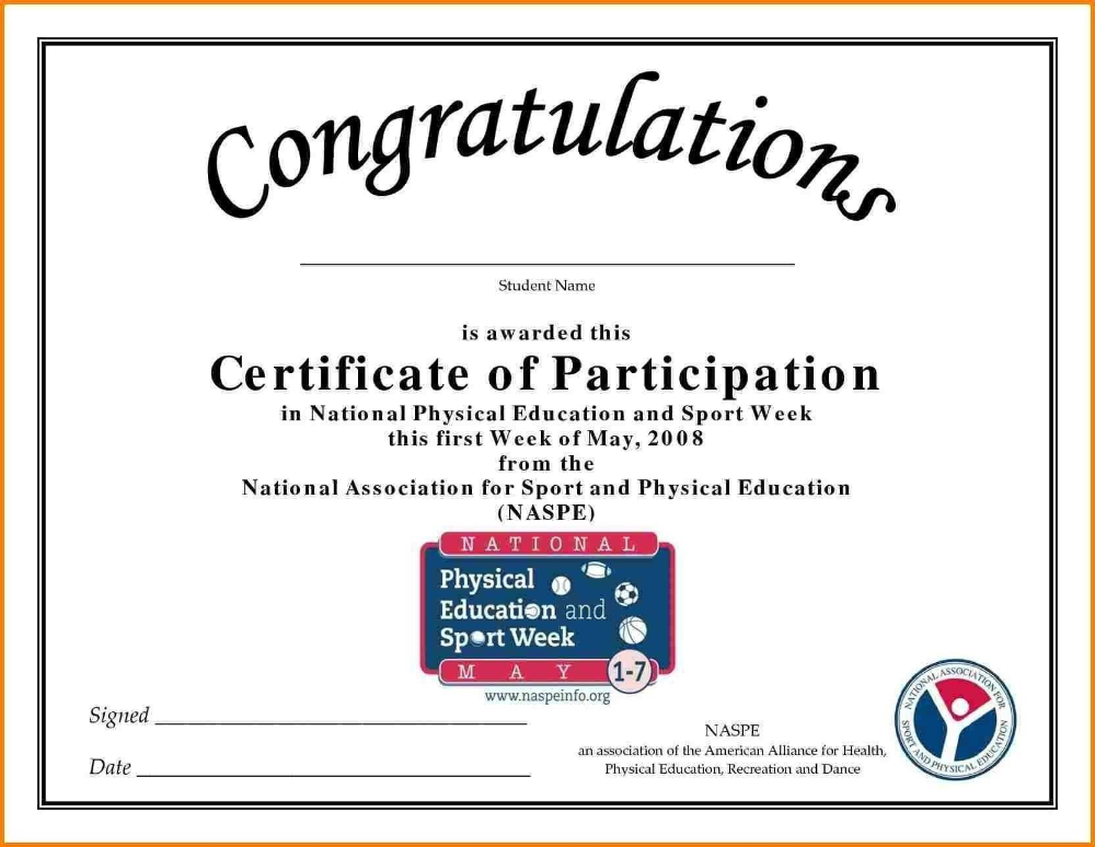 New Baseball Award Certificate Template