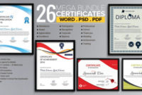 New Certificate Of Achievement Template Word