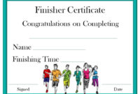 New Finisher Certificate Templates