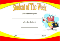 New Free Student Certificate Templates