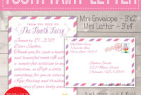 New Free Tooth Fairy Certificate Template