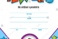 New Kindergarten Diploma Certificate Templates 7 Designs Free