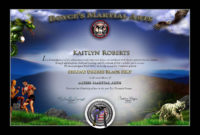New Martial Arts Certificate Templates
