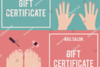 New Nail Gift Certificate Template Free
