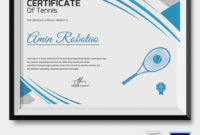 New Netball Achievement Certificate Template