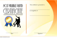 Professional Basketball Gift Certificate Template