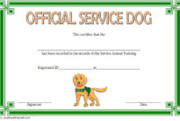 Professional Dog Obedience Certificate Templates