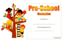 Professional Graduation Certificate Template Word