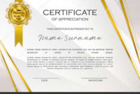 Professional High Resolution Certificate Template