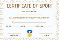 Professional Physical Education Certificate 8 Template Designs