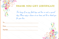 Professional Small Certificate Template