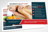 Professional Spa Day Gift Certificate Template