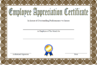 Simple Certificate Of Recognition Template Word